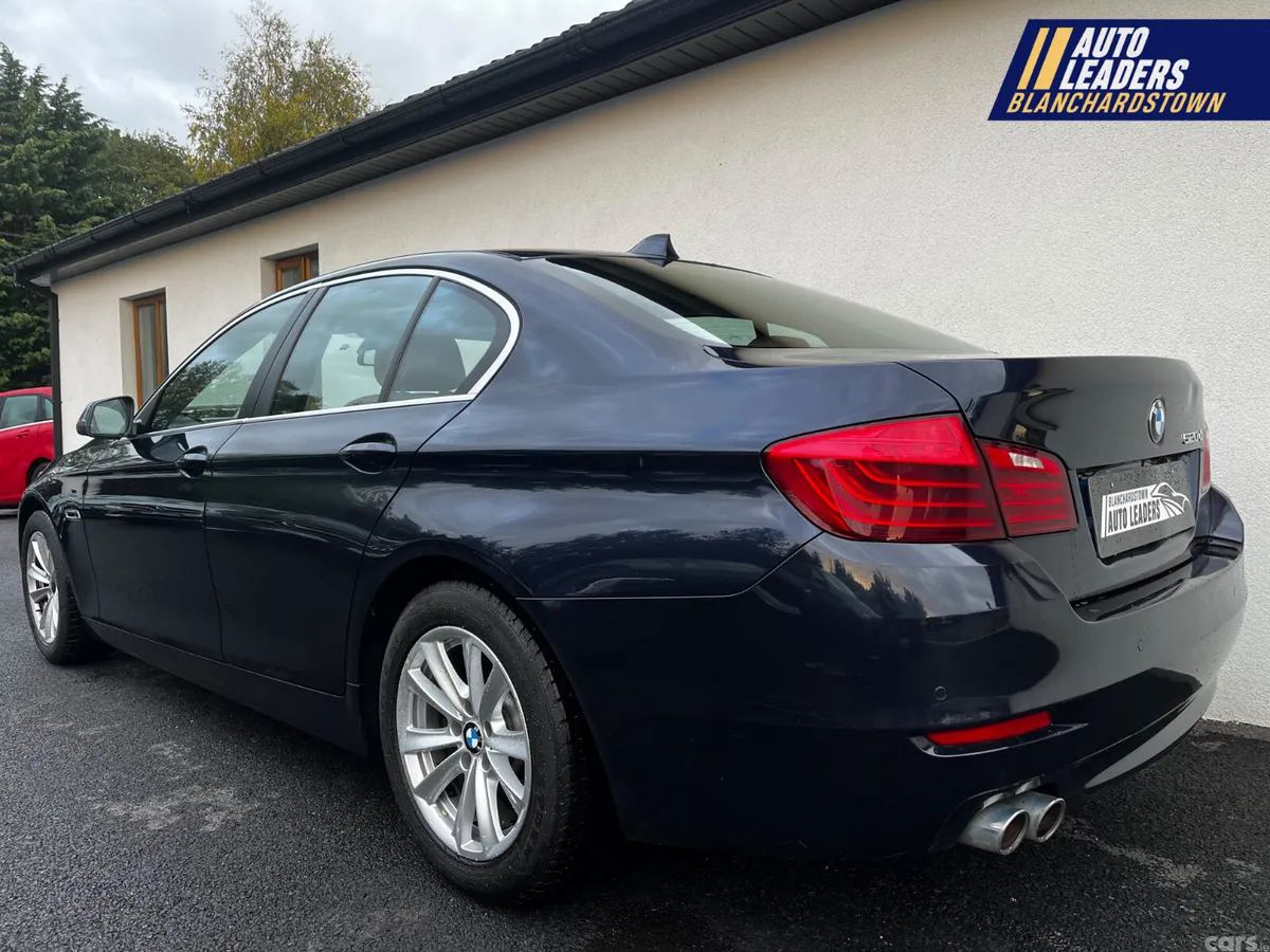 BMW 5-Series Saloon, Diesel, 2014, Blue