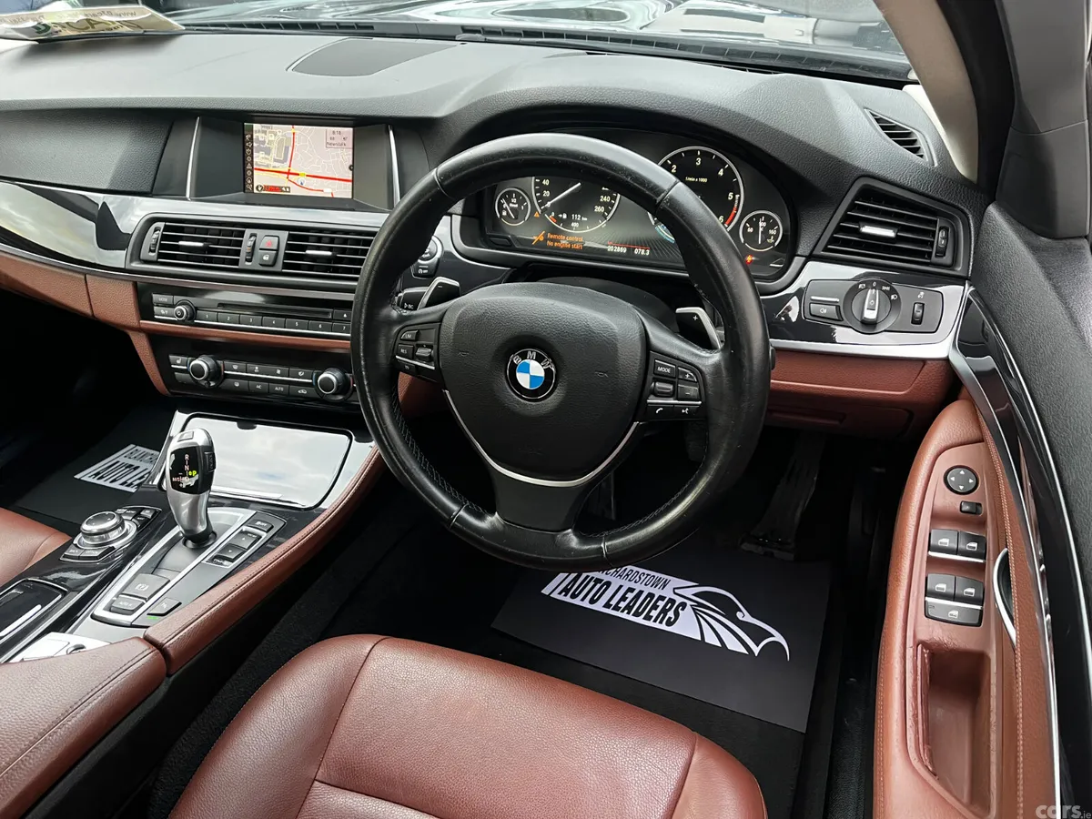 BMW 5-Series Saloon, Diesel, 2014, Blue