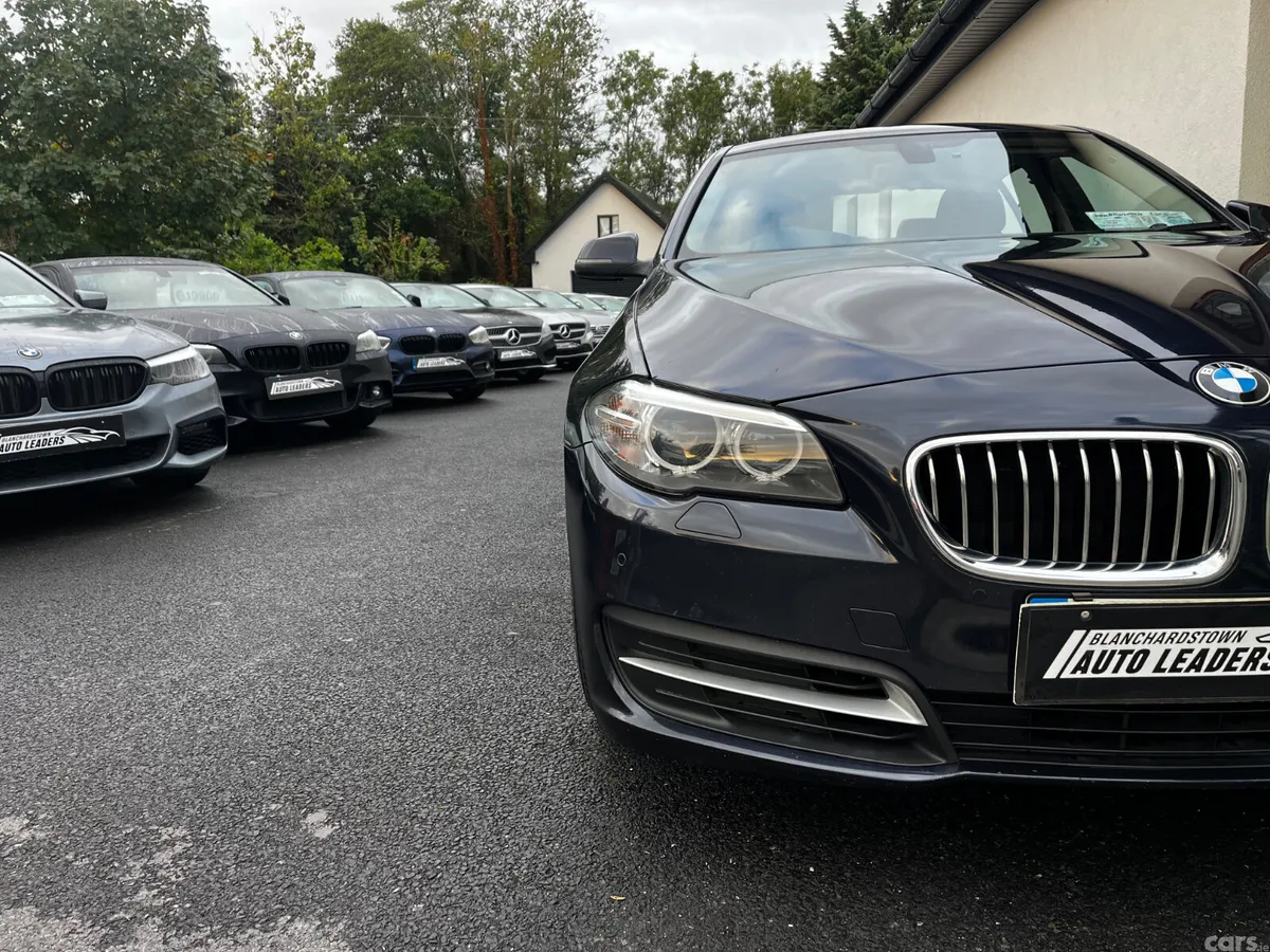 BMW 5-Series Saloon, Diesel, 2014, Blue