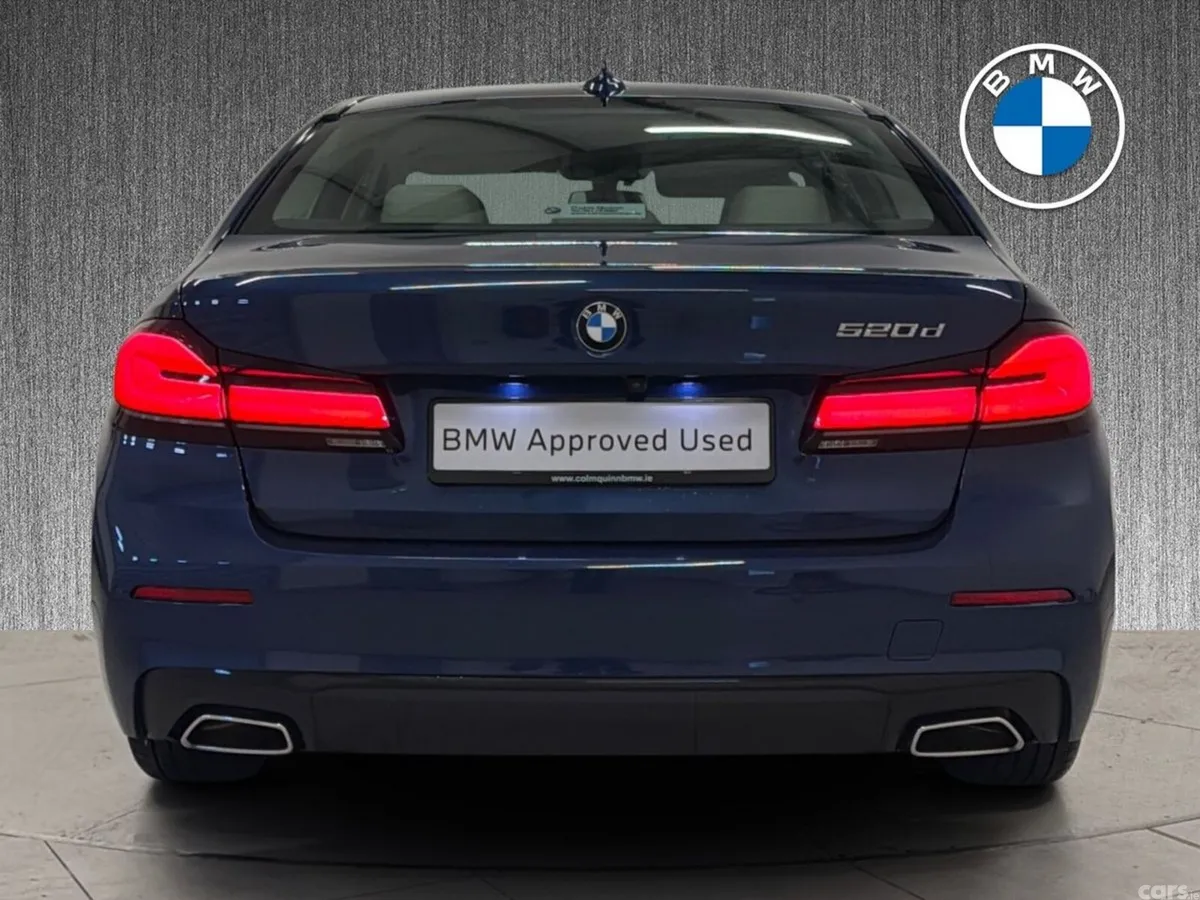 BMW 5-Series Saloon, Diesel, 2021, Blue