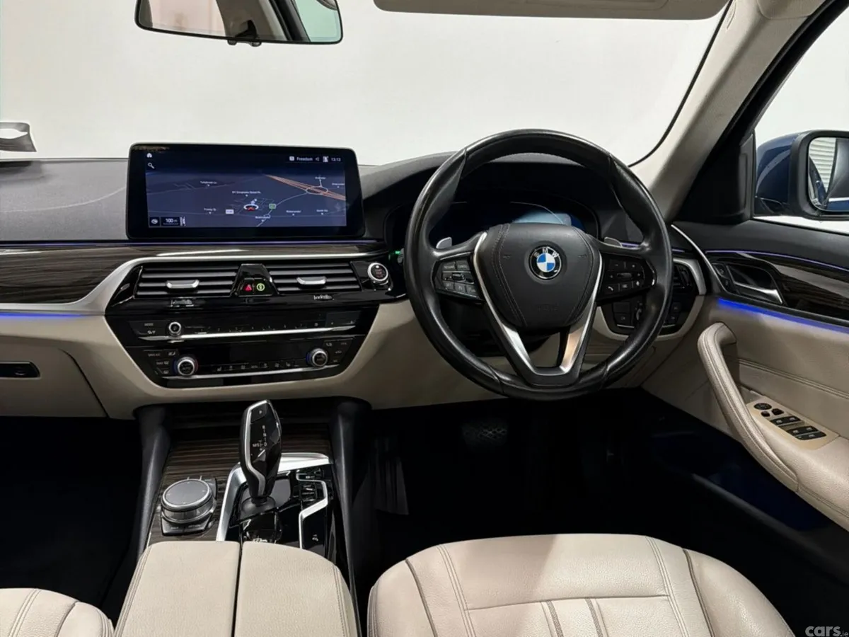 BMW 5-Series Saloon, Diesel, 2021, Blue