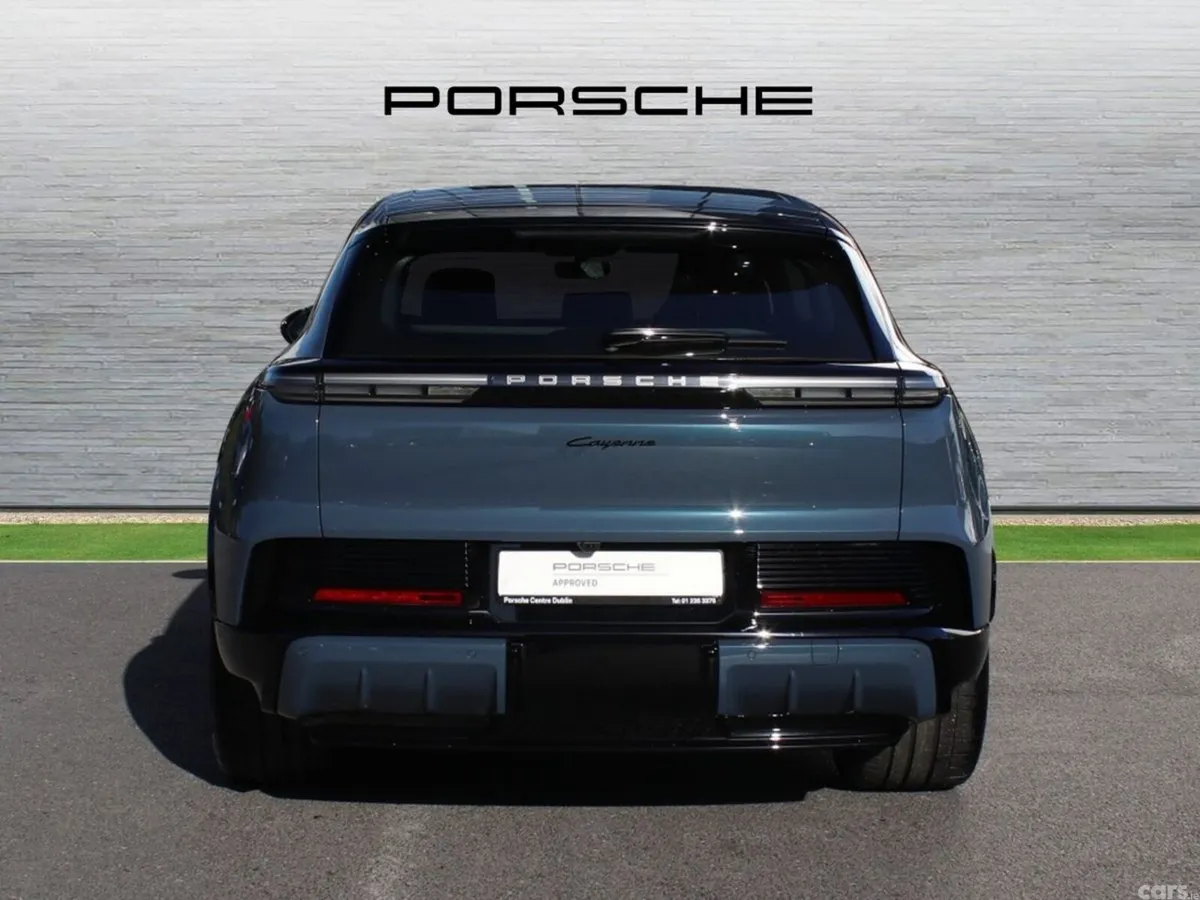 Porsche Cayenne SUV, Electric, 2026, Blue