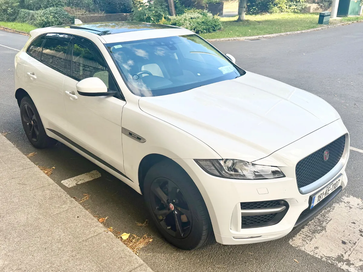 Jaguar F-Pace SUV, Diesel, 2018, White