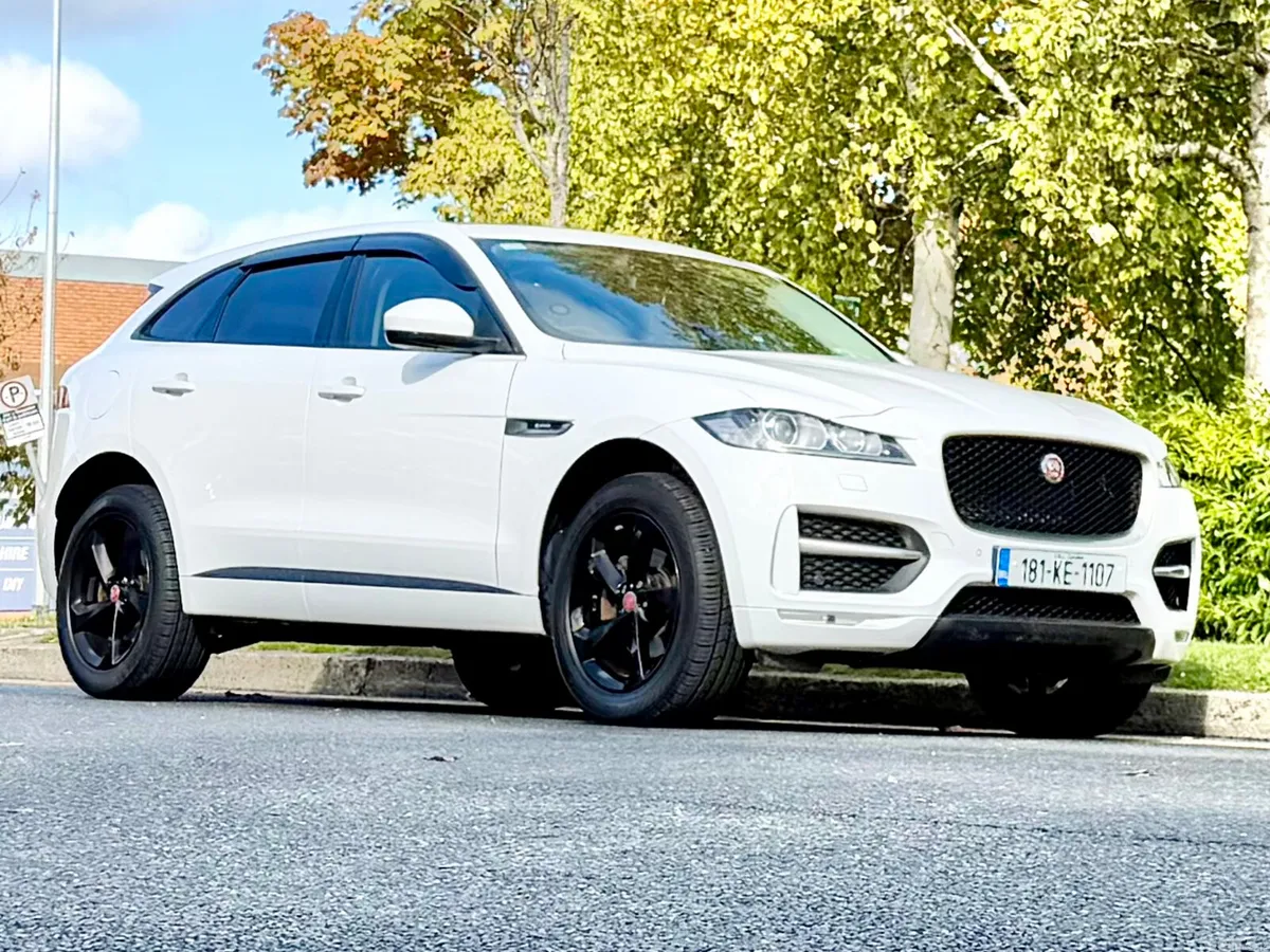 Jaguar F-Pace SUV, Diesel, 2018, White