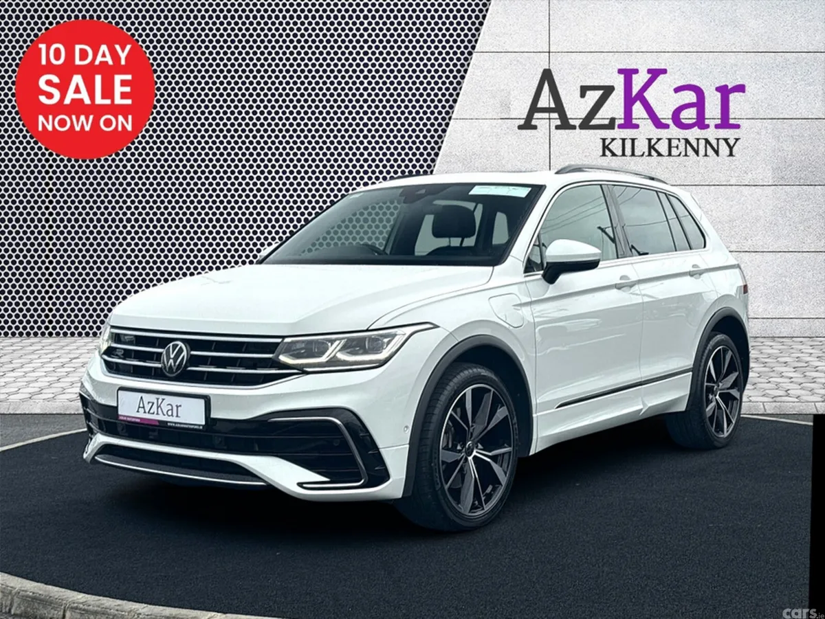 Volkswagen Tiguan SUV, Petrol Plug-in Hybrid, 2023, White