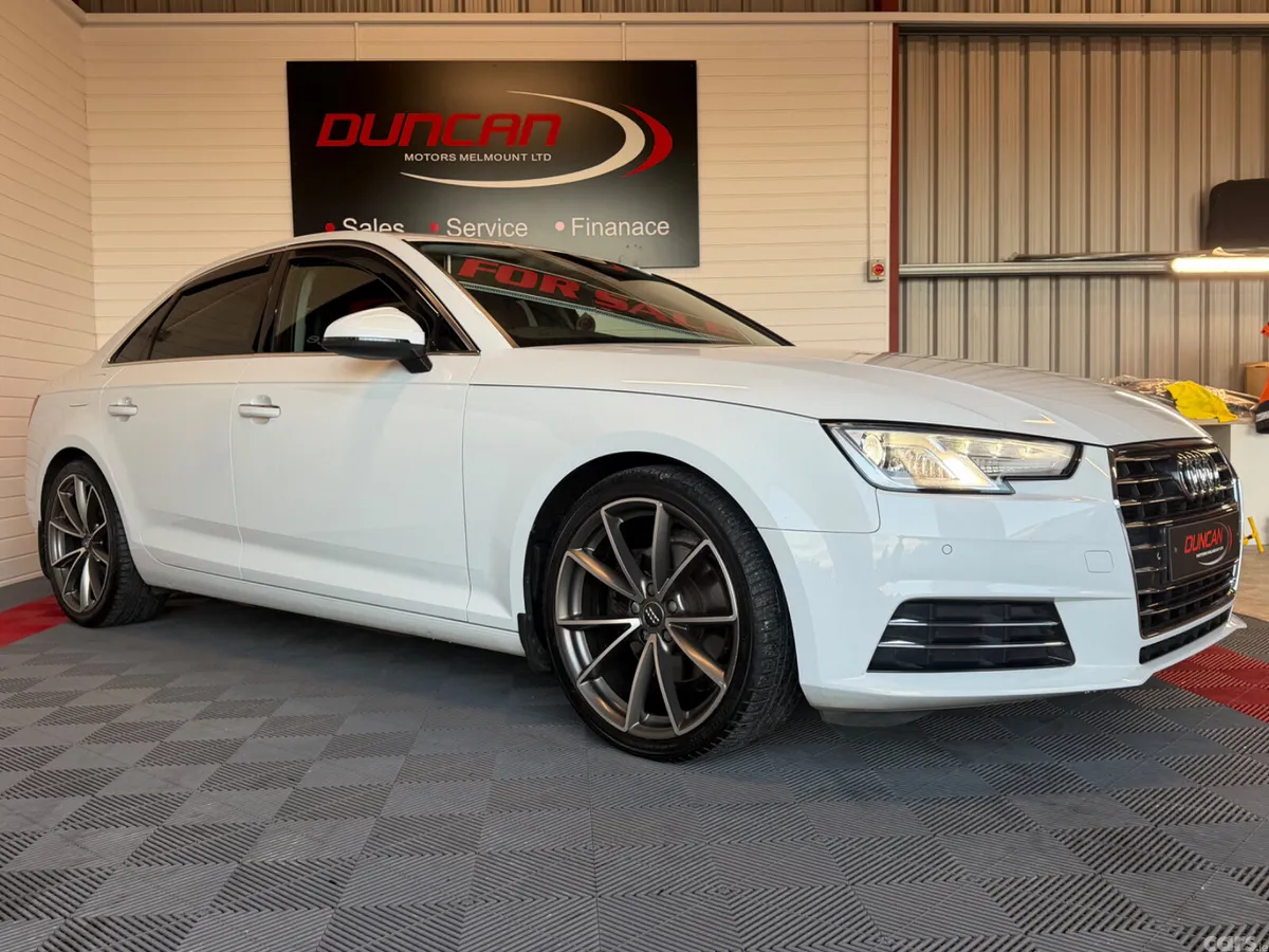 Audi A4 Saloon, Diesel, 2018, White
