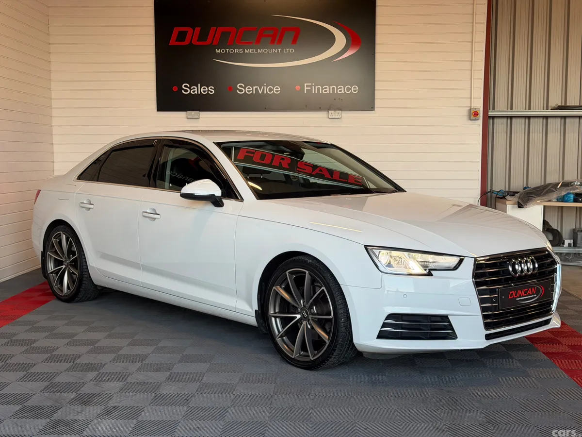 Audi A4 Saloon, Diesel, 2018, White