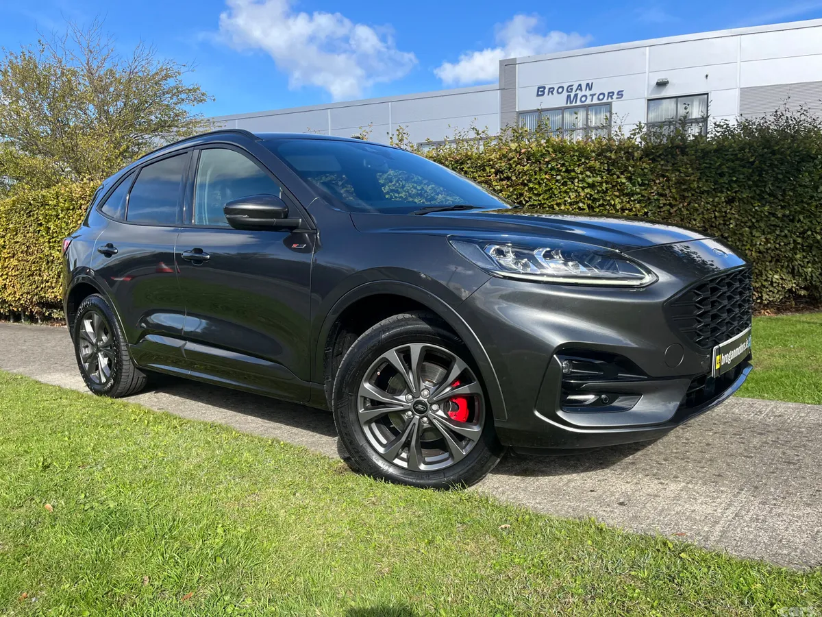 Ford Kuga SUV, Petrol Plug-in Hybrid, 2022, Grey