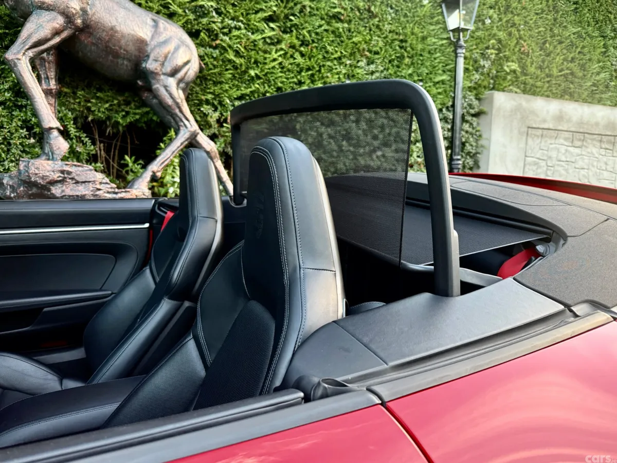 Porsche 911 Convertible, Petrol, 2021, Red