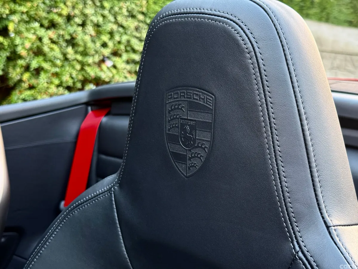 Porsche 911 Convertible, Petrol, 2021, Red