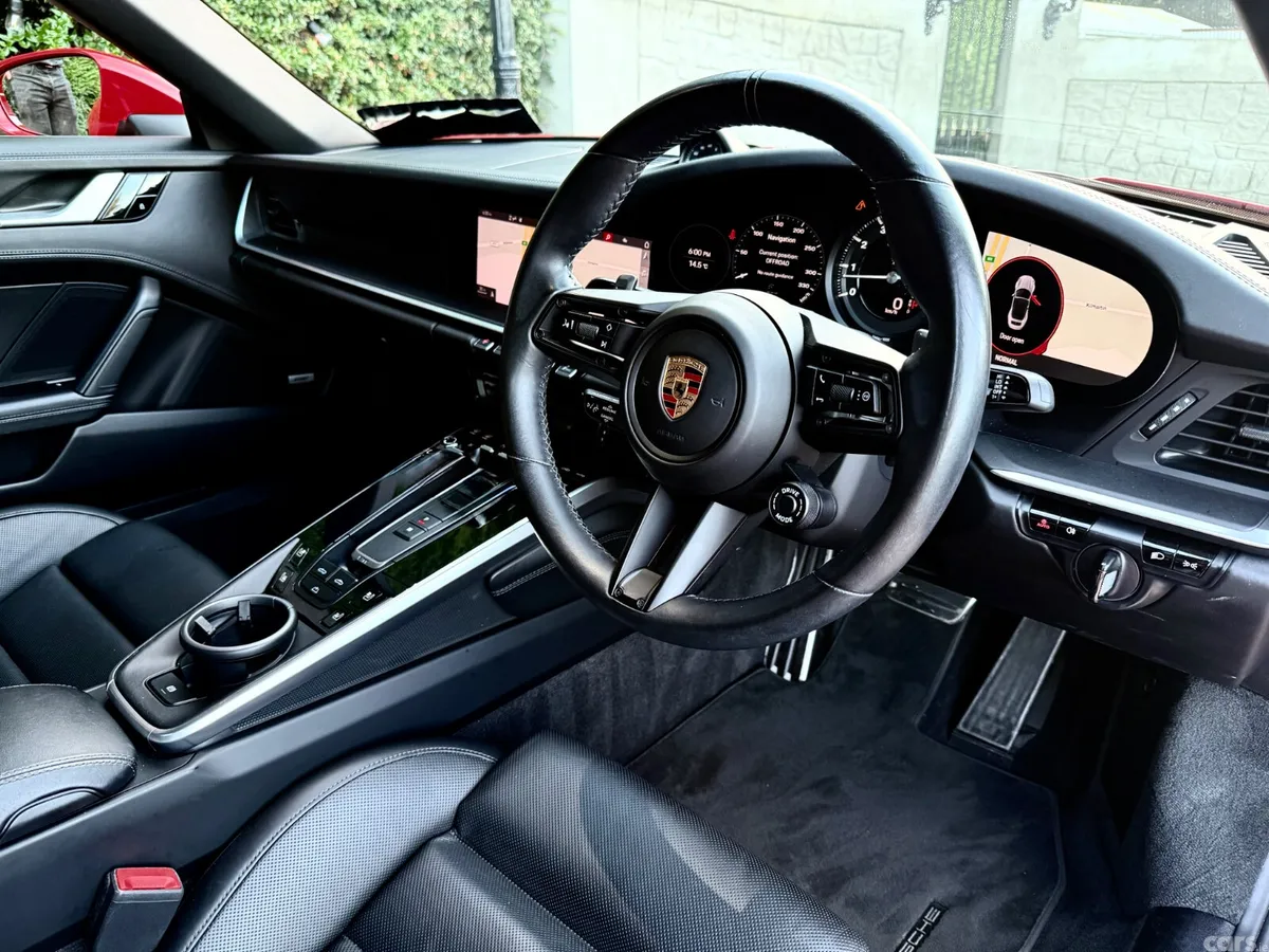 Porsche 911 Convertible, Petrol, 2021, Red