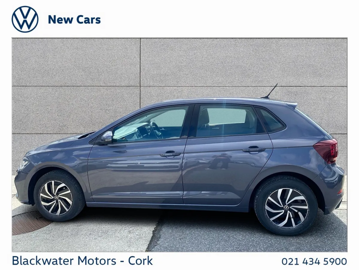 Volkswagen Polo Hatchback, Petrol, 2023, Grey