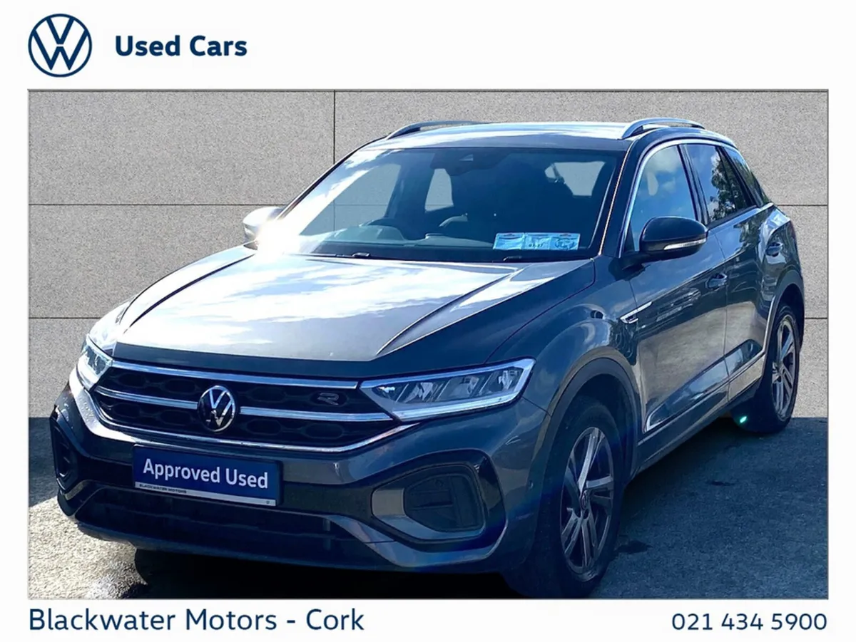 Volkswagen T-Roc SUV, Petrol, 2023, Grey