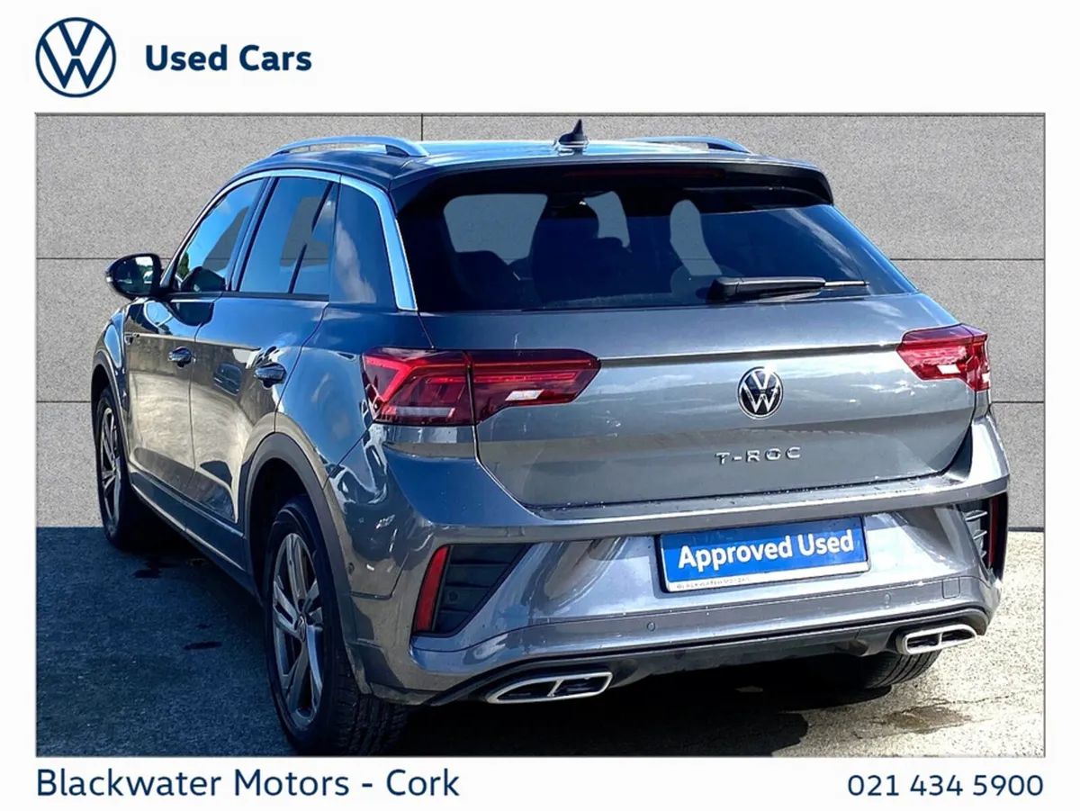 Volkswagen T-Roc SUV, Petrol, 2023, Grey