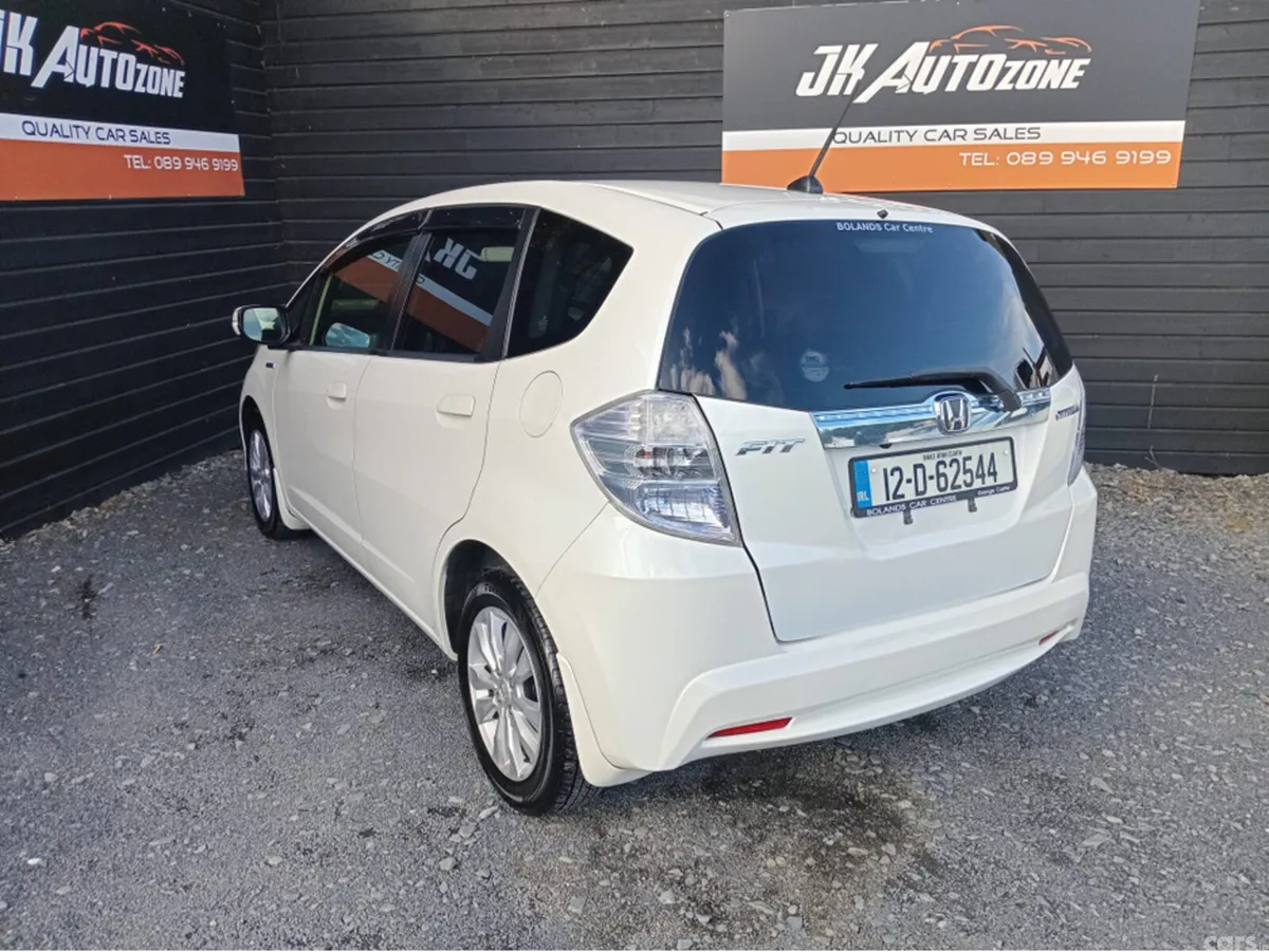 Honda Fit Hatchback, Petrol Hybrid, 2012, White