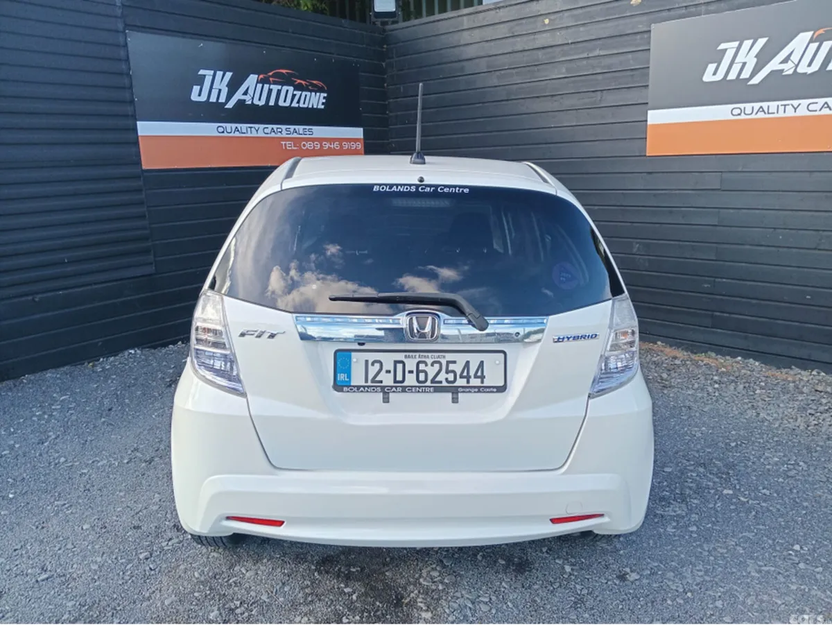Honda Fit Hatchback, Petrol Hybrid, 2012, White
