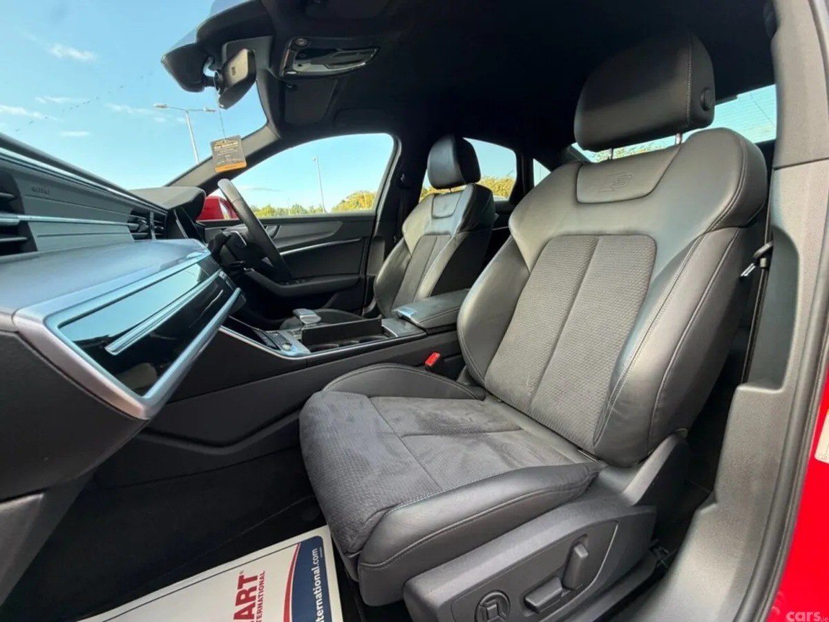 Audi A6 Saloon, Diesel Hybrid, 2022, Red