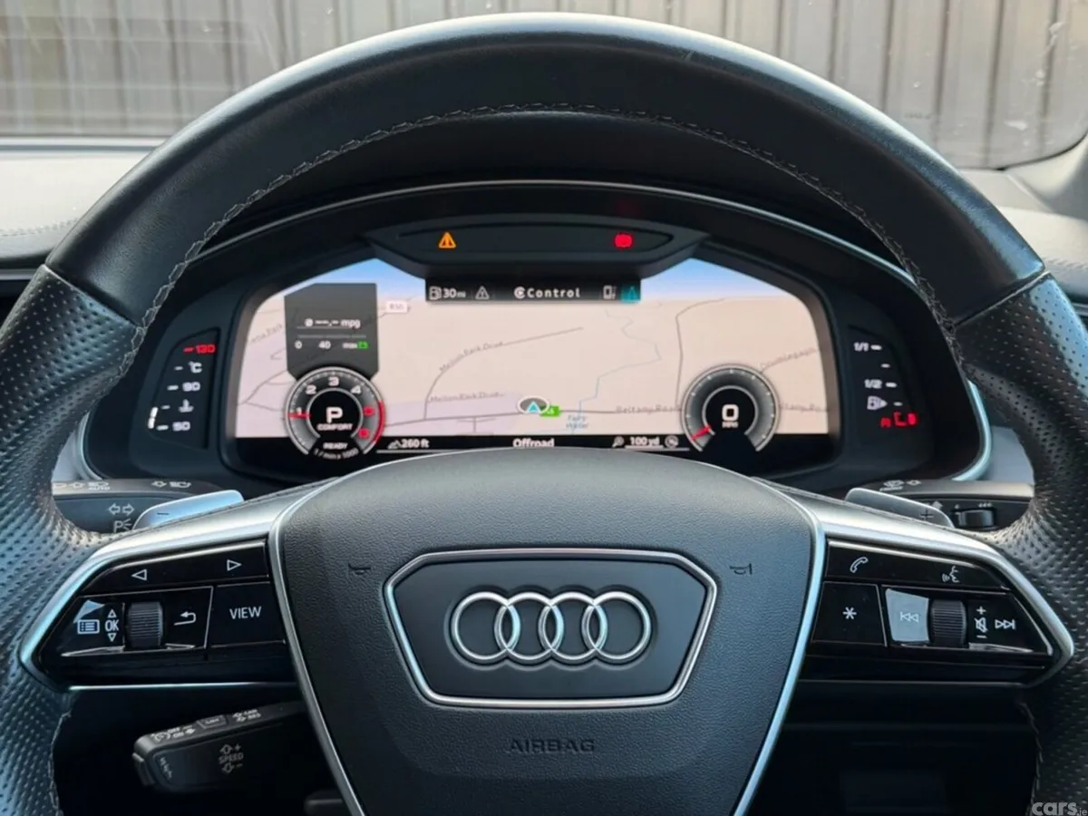 Audi A6 Saloon, Diesel Hybrid, 2022, Red