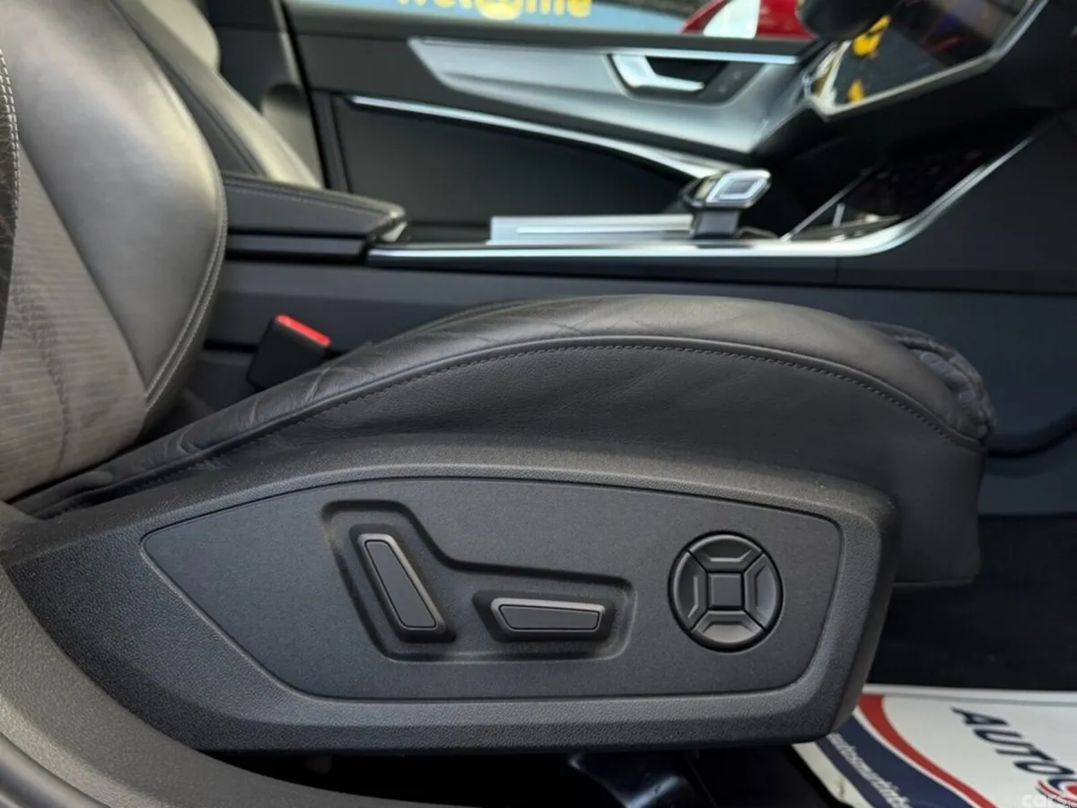 Audi A6 Saloon, Diesel Hybrid, 2022, Red