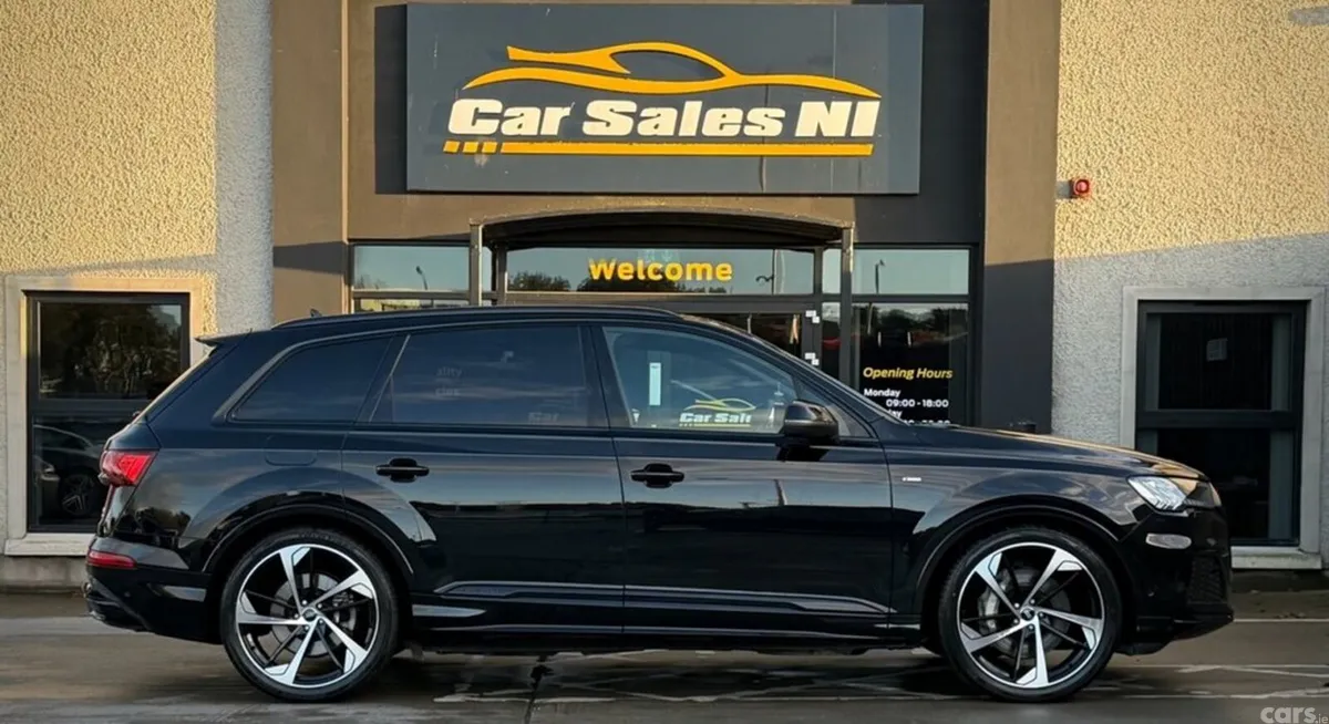 Audi Q7 SUV, Diesel Hybrid, 2024, Black