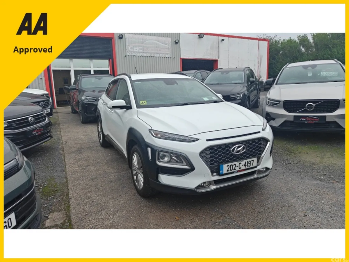 Hyundai KONA MPV, Petrol, 2020, White