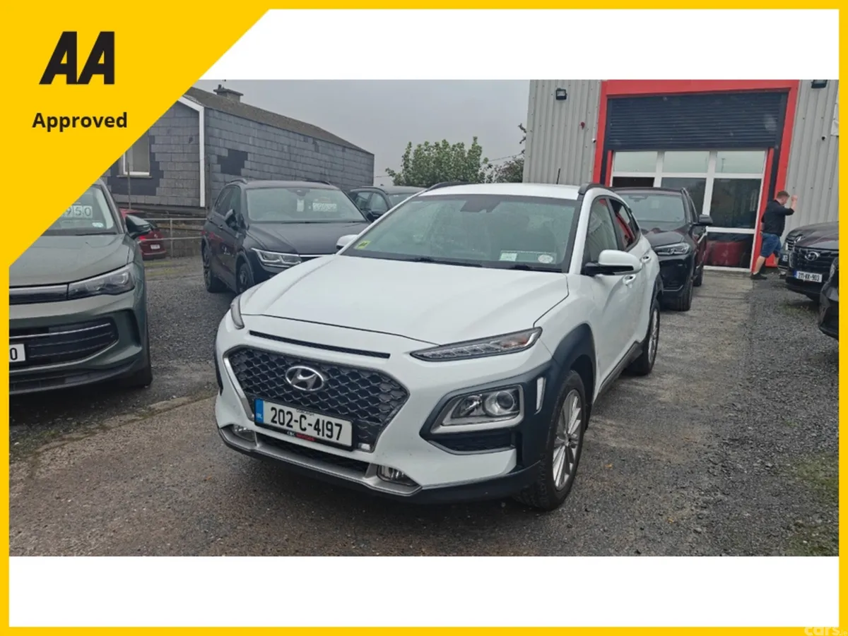 Hyundai KONA MPV, Petrol, 2020, White