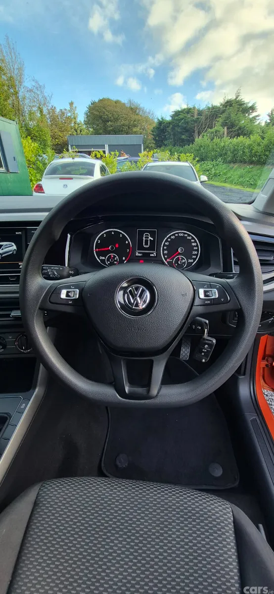 Volkswagen Polo Hatchback, Petrol, 2019, Orange