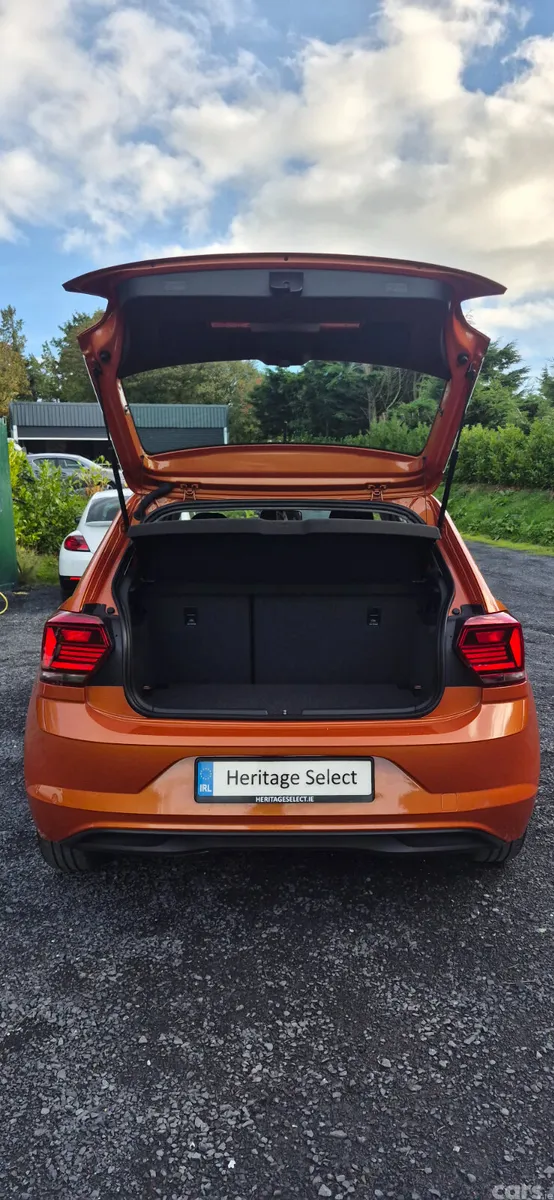 Volkswagen Polo Hatchback, Petrol, 2019, Orange