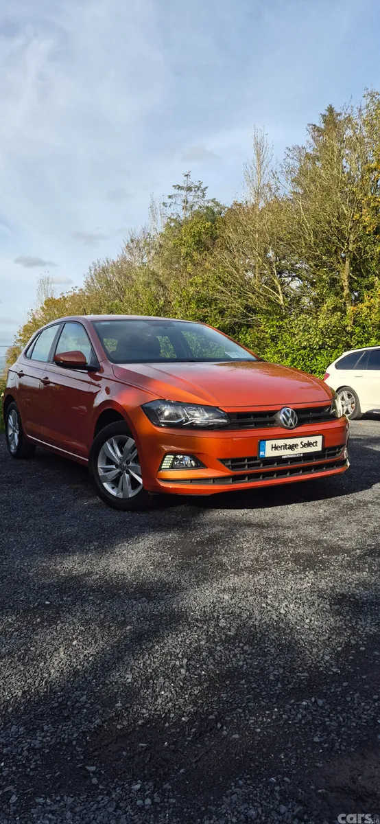 Volkswagen Polo Hatchback, Petrol, 2019, Orange