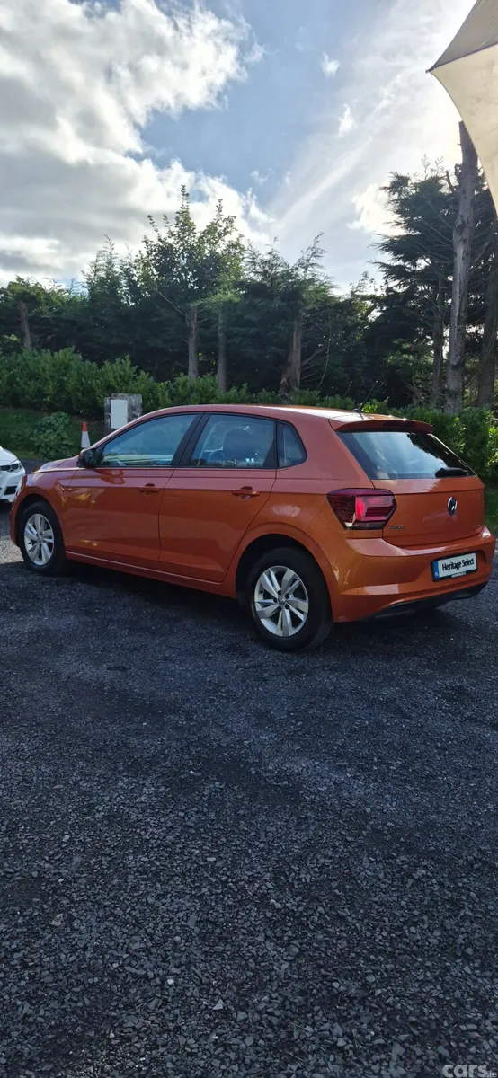 Volkswagen Polo Hatchback, Petrol, 2019, Orange