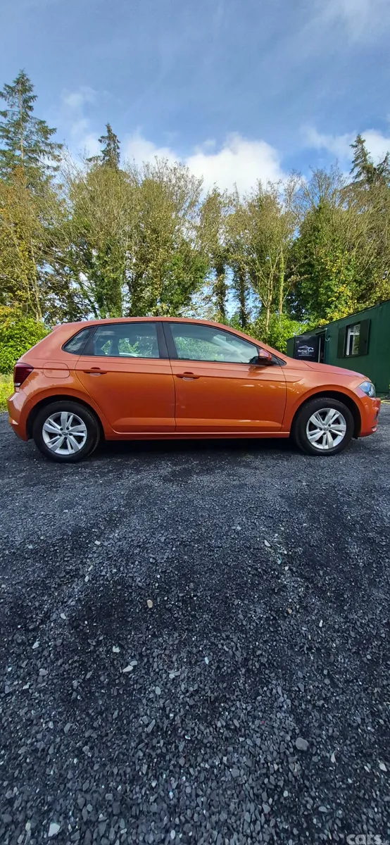 Volkswagen Polo Hatchback, Petrol, 2019, Orange