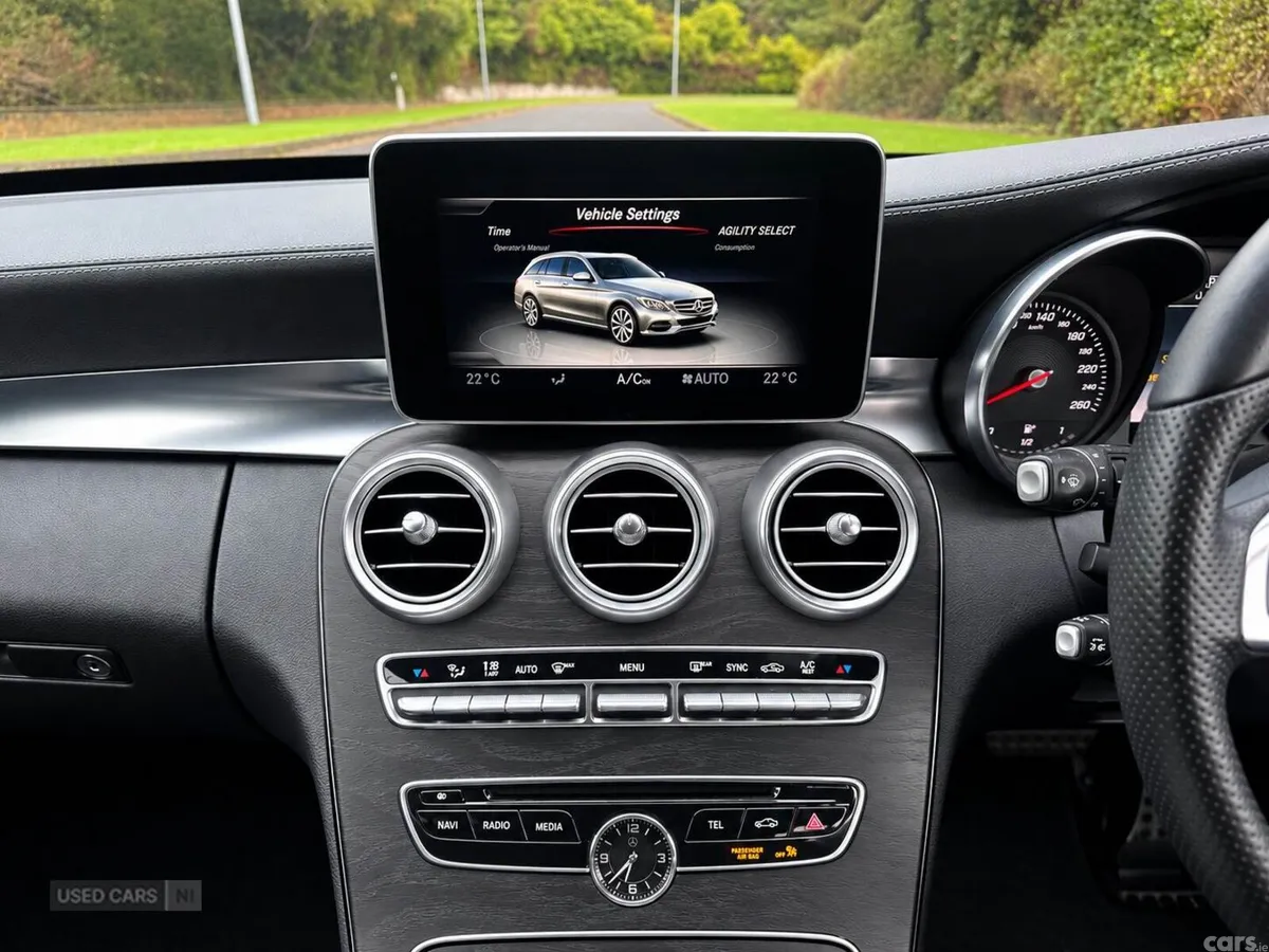Mercedes-Benz C-Class , Petrol, 2015, Black
