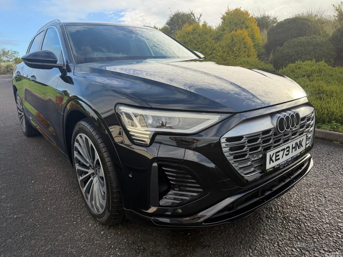 Audi Q8 SUV, Electric, 2024, Black