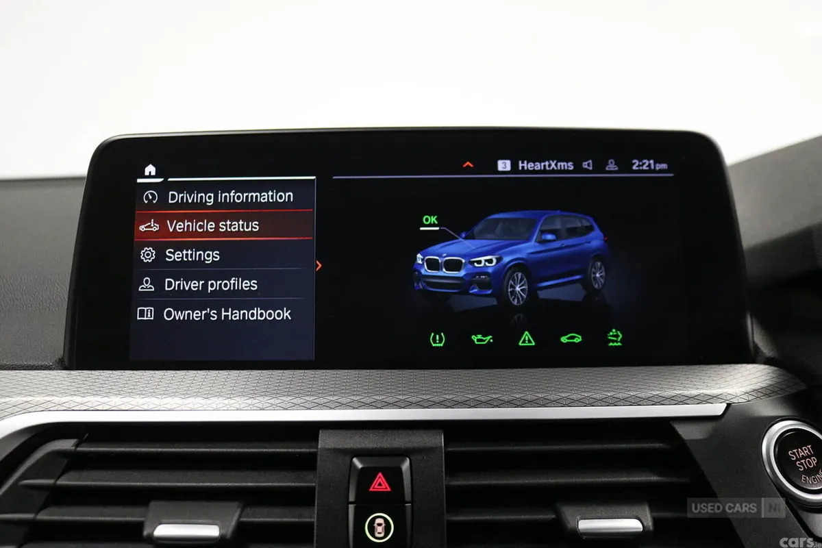 BMW X3 SUV, Diesel Hybrid, 2021, Blue