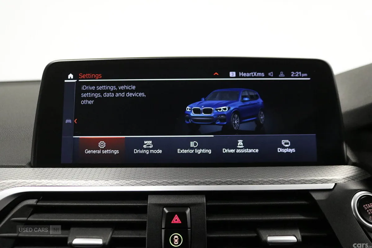 BMW X3 SUV, Diesel Hybrid, 2021, Blue