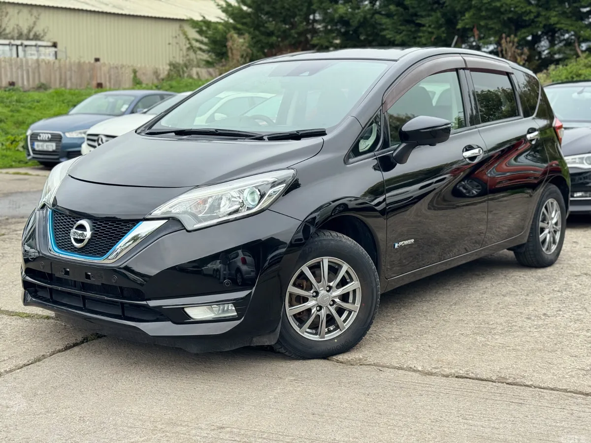 Nissan Note Hatchback, Petrol Hybrid, 2019, Black