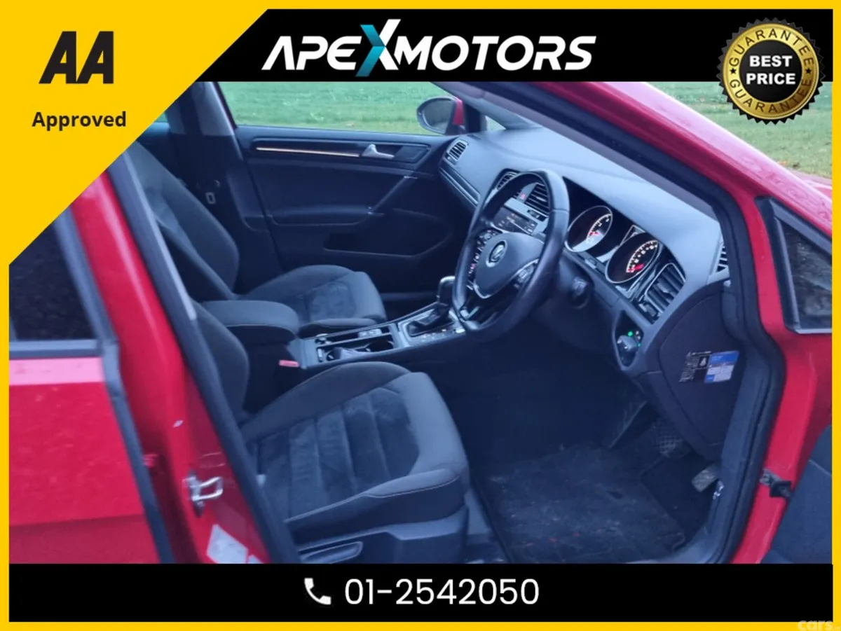 Volkswagen Golf Hatchback, Petrol, 2017, Red