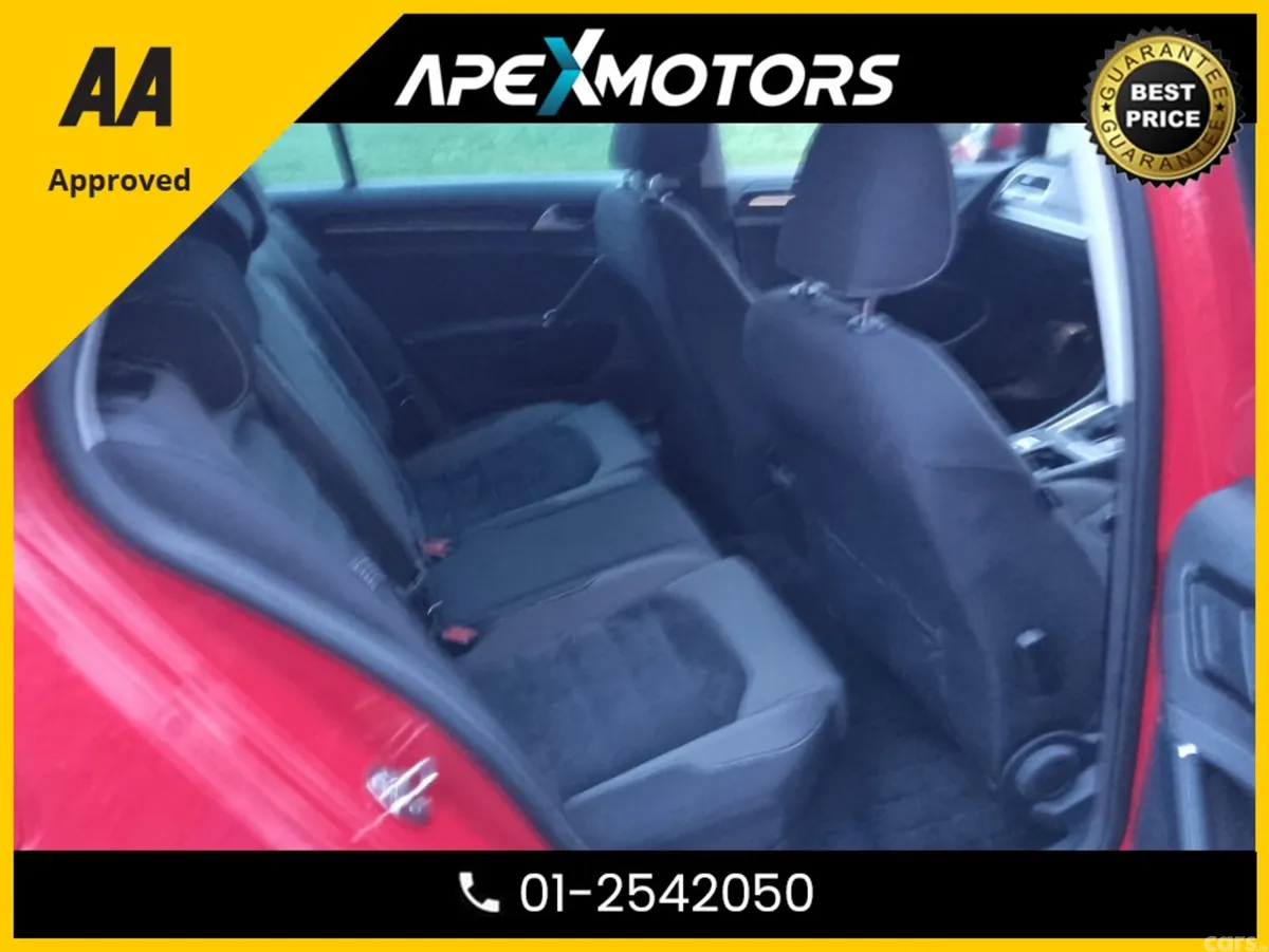 Volkswagen Golf Hatchback, Petrol, 2017, Red