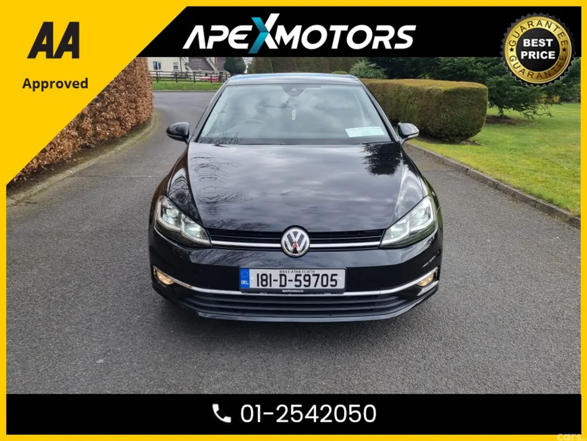 Volkswagen Golf Hatchback, Petrol, 2018, Black