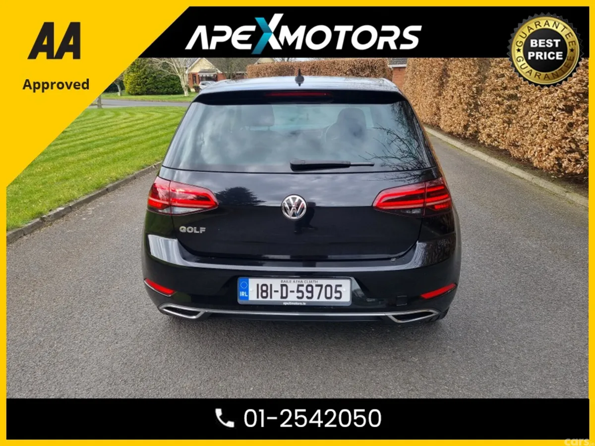 Volkswagen Golf Hatchback, Petrol, 2018, Black