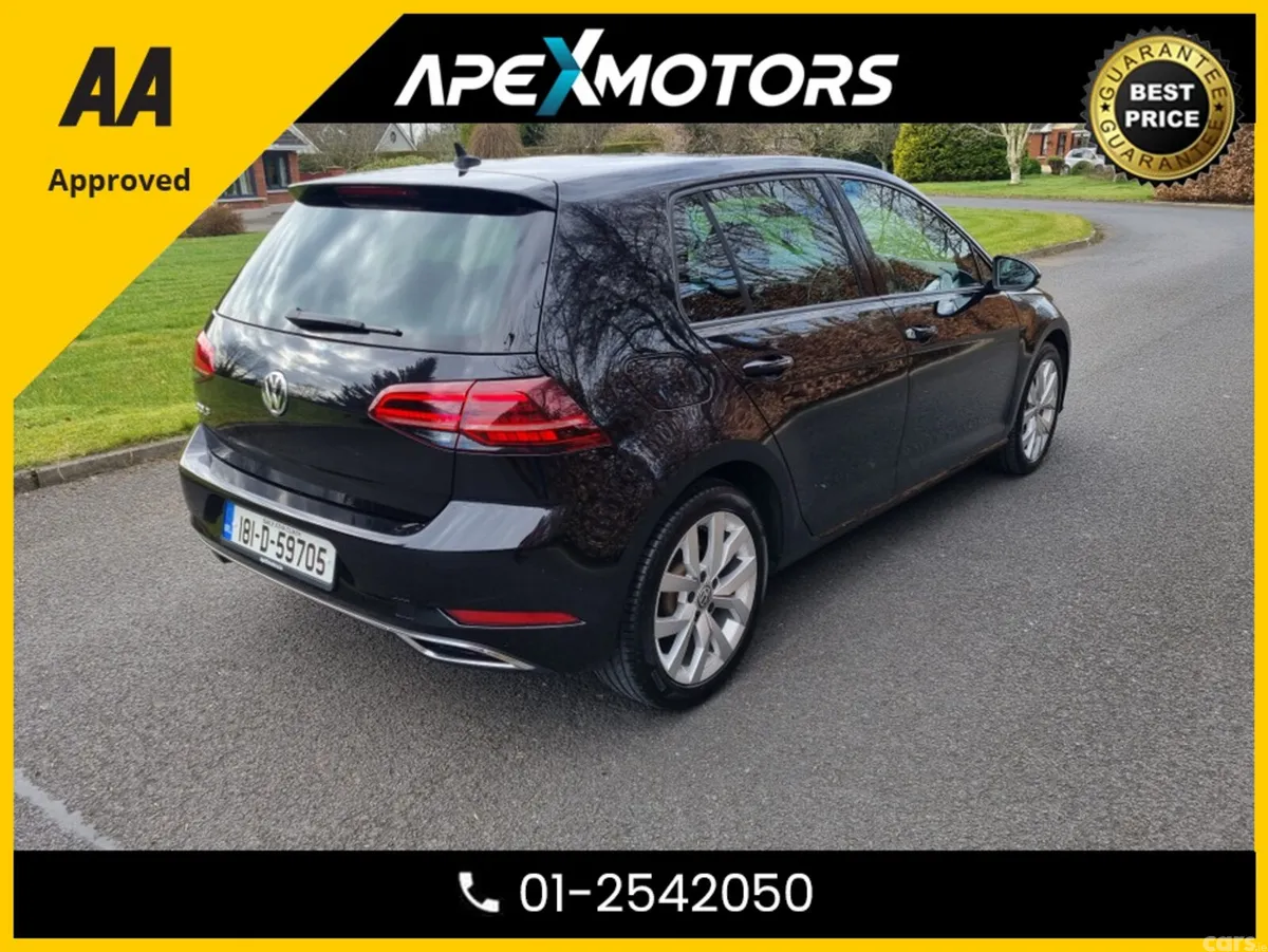 Volkswagen Golf Hatchback, Petrol, 2018, Black