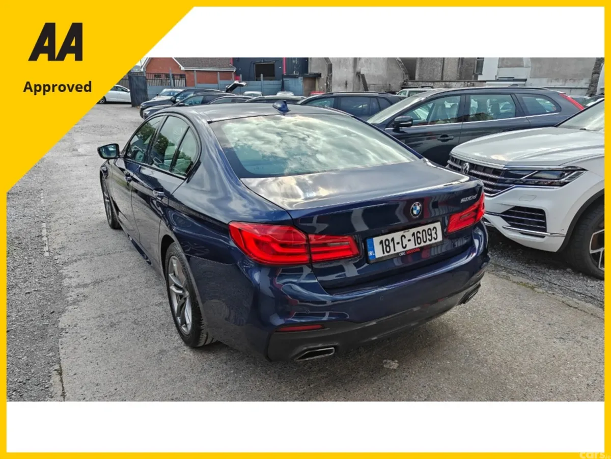 BMW 5-Series Saloon, Diesel, 2018, Blue