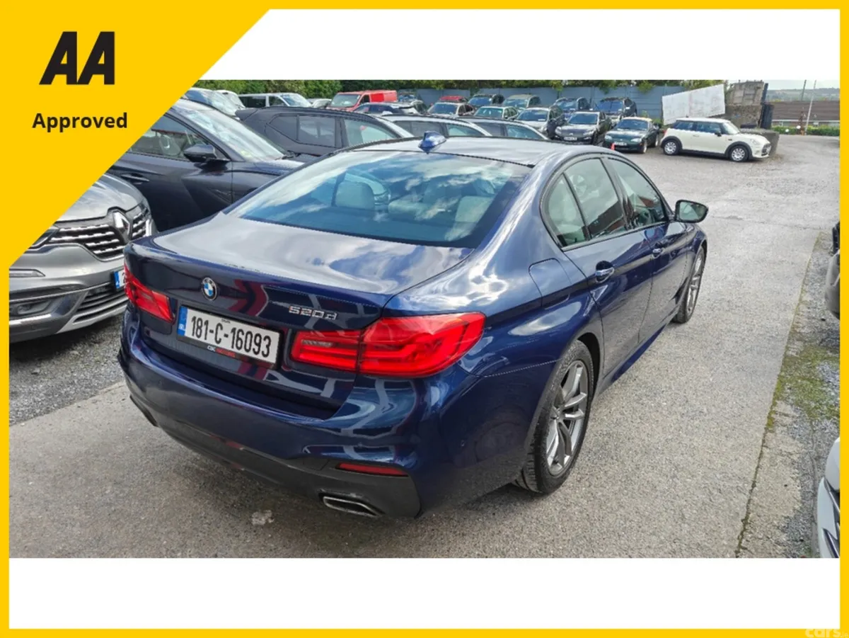 BMW 5-Series Saloon, Diesel, 2018, Blue