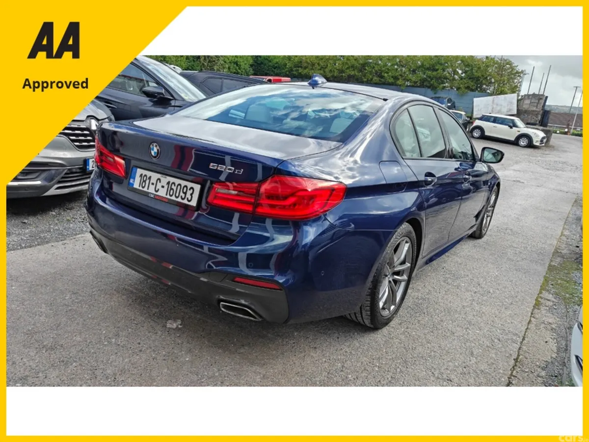 BMW 5-Series Saloon, Diesel, 2018, Blue