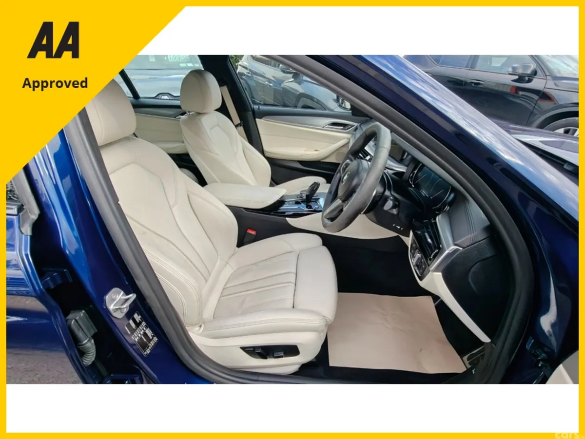BMW 5-Series Saloon, Diesel, 2018, Blue