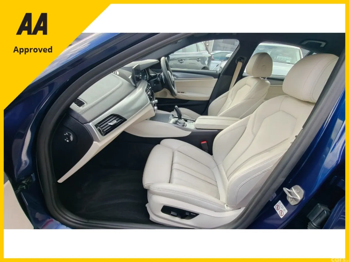 BMW 5-Series Saloon, Diesel, 2018, Blue