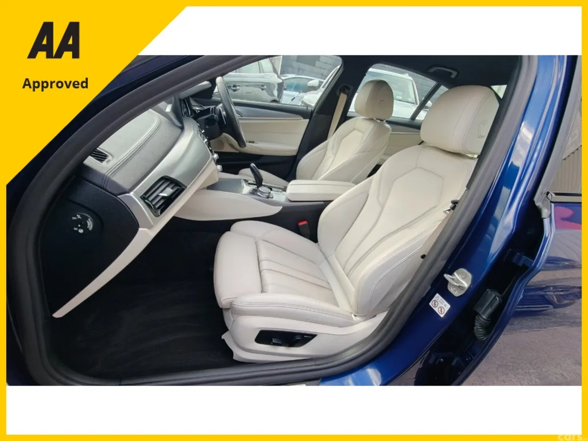 BMW 5-Series Saloon, Diesel, 2018, Blue