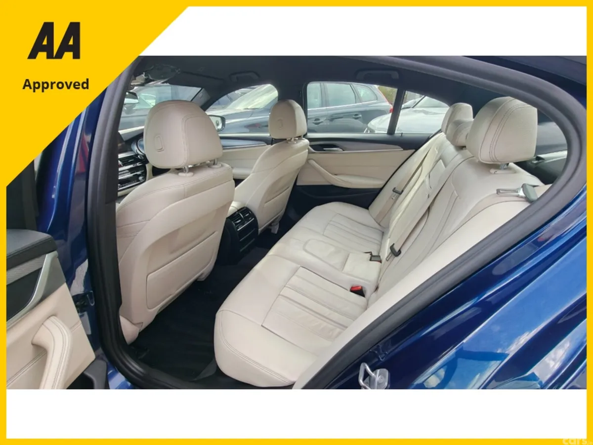 BMW 5-Series Saloon, Diesel, 2018, Blue