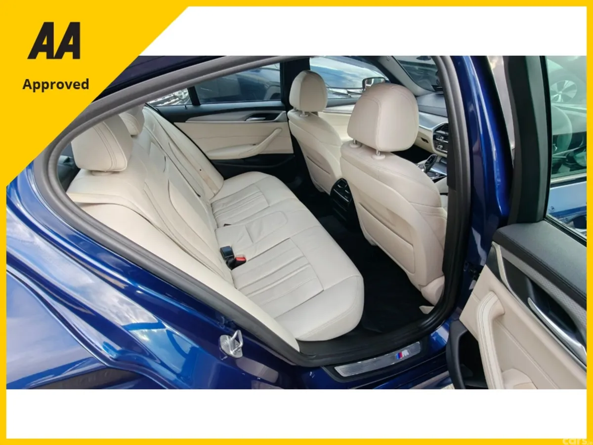 BMW 5-Series Saloon, Diesel, 2018, Blue