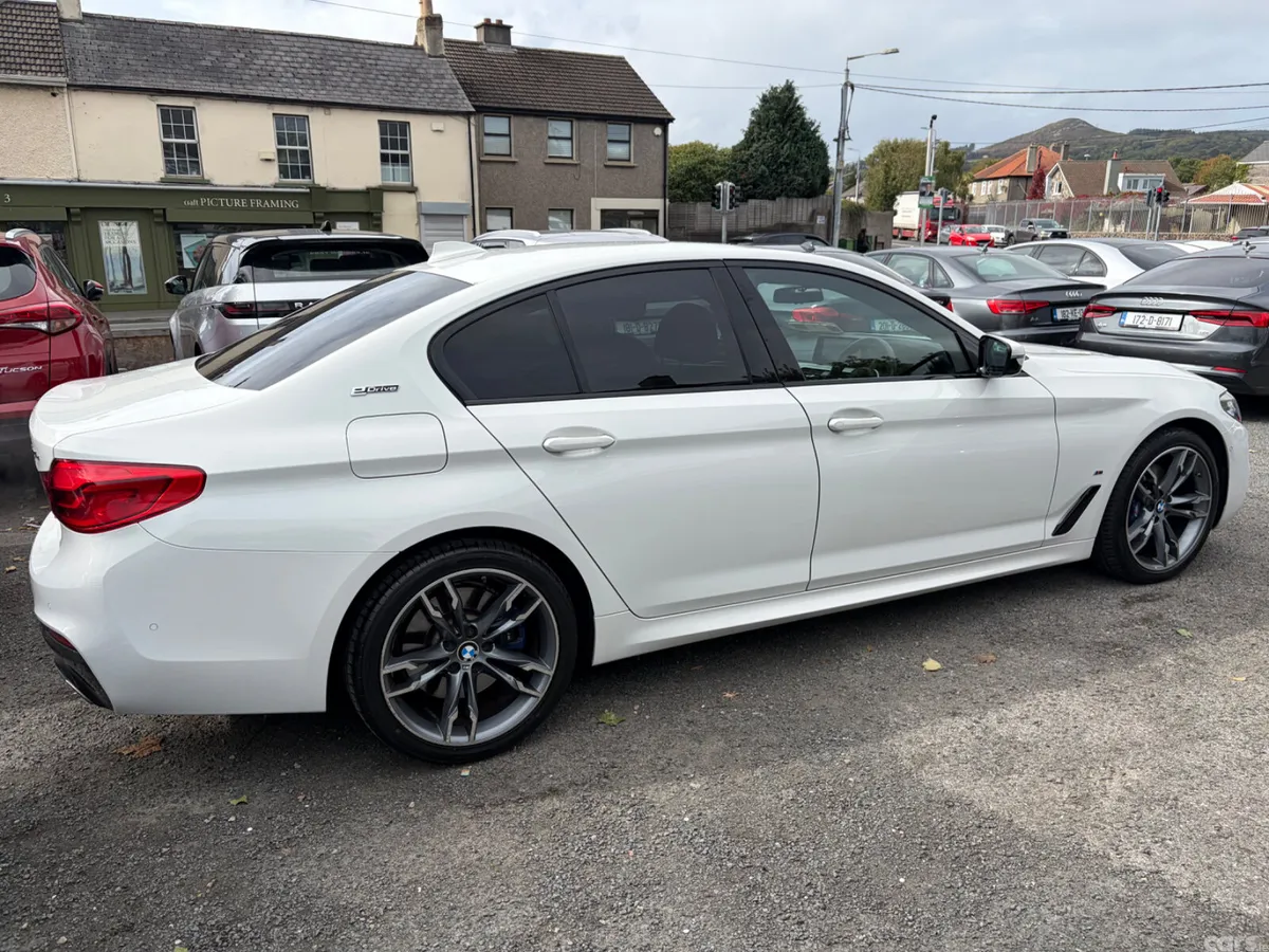 BMW 5-Series Saloon, Petrol Plug-in Hybrid, 2018, White